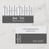 Music 名刺 (正面/裏面)