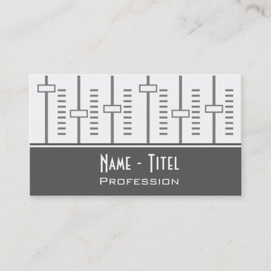 Music 名刺 (正面)