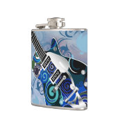 Music 11 Flaskのオ包まれたプション フラスク (左)