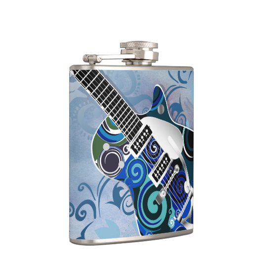 Music 11 Flaskのオ包まれたプション フラスク (右)