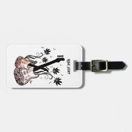 Music Addictラゲッジタグ ラゲッジタグ