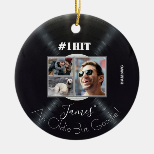 Music Album Ornament - HAMbWG セラミックオーナメント (正面)