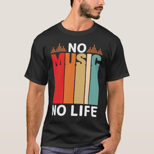 Music and Rock and Roll 3 Tシャツ (正面)