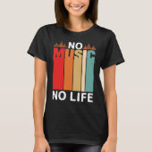 Music and Rock and Roll 3 Tシャツ (正面)