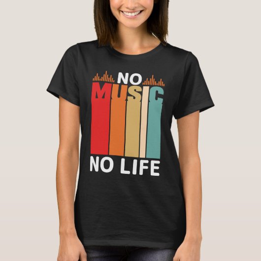 Music and Rock and Roll 3 Tシャツ (正面)