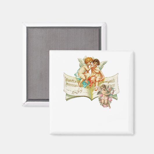 music angel cherubs マグネット (正面/裏面)