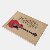 Music Art When You Play Music ドアマット (アングル)