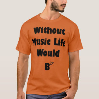 Music B Flat  Tシャツ