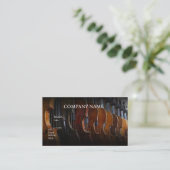 MUSIC BUSINESS CARD TEMPLATE 名刺 (スタンド正面)