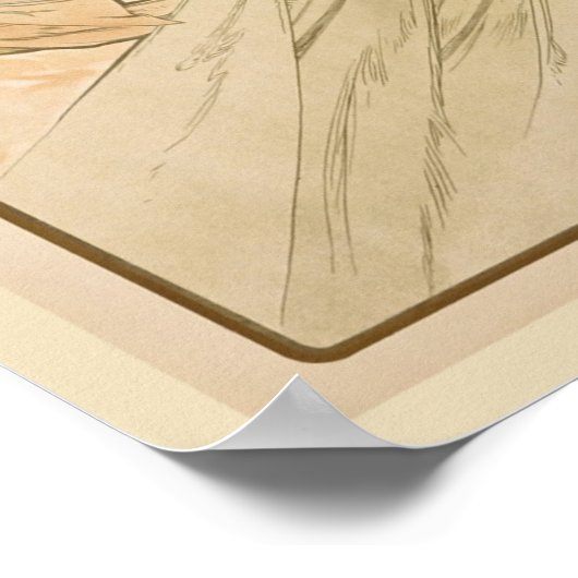 Music by Alphonseミュシャ ポスター (角)