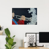 Music Challenges the Darkness ポスター (ホームオフィス)