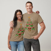 Music Christmasree Music Notesreble Clef Decor fri Tシャツ (ユニセックス)
