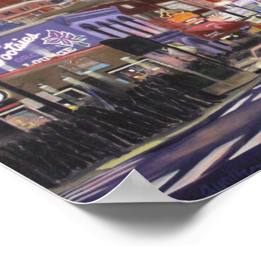 Music City Lights Poster ポスター (角)