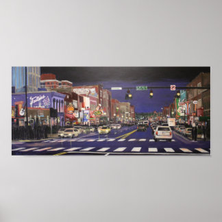 Music City Lights Poster ポスター