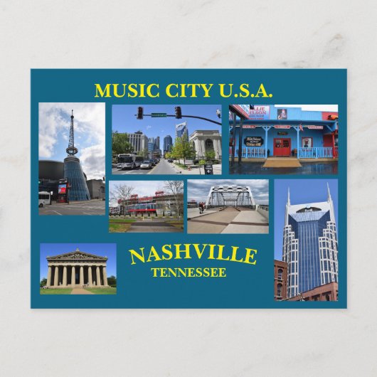 MUSIC CITY USA ポストカード (正面)