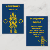 Music Company企業収益カード 名刺 (正面/裏面)