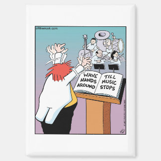 Music Conductor Instructions - Wave Hands to Music マグネット