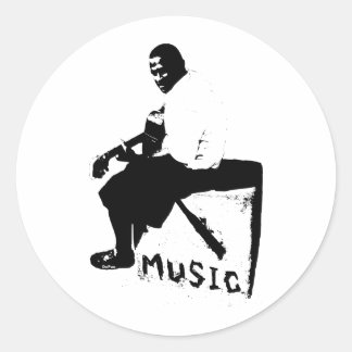 Music Cube ラウンドシール