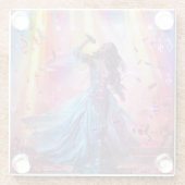 Music Digital Artとのステージ ガラスコースター (裏面)