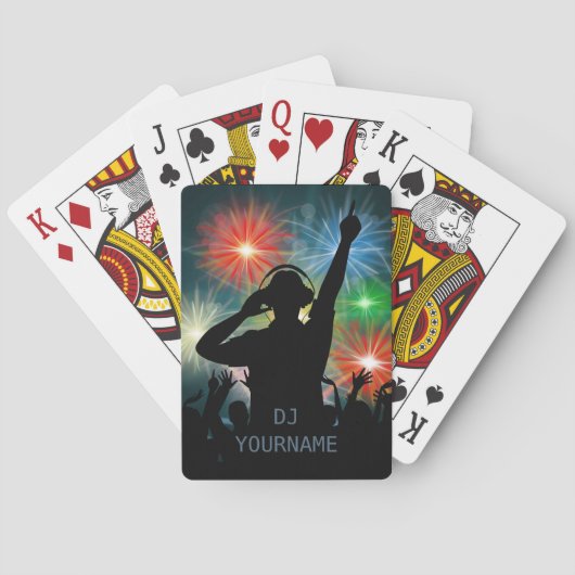 Music DJカスタム文字遊カード トランプ (裏面)