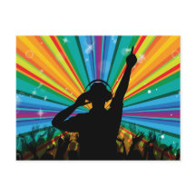 Music DJポストカード