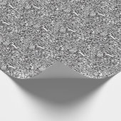 Music Doodlesヴィンテージの背景 ラッピングペーパー (角)