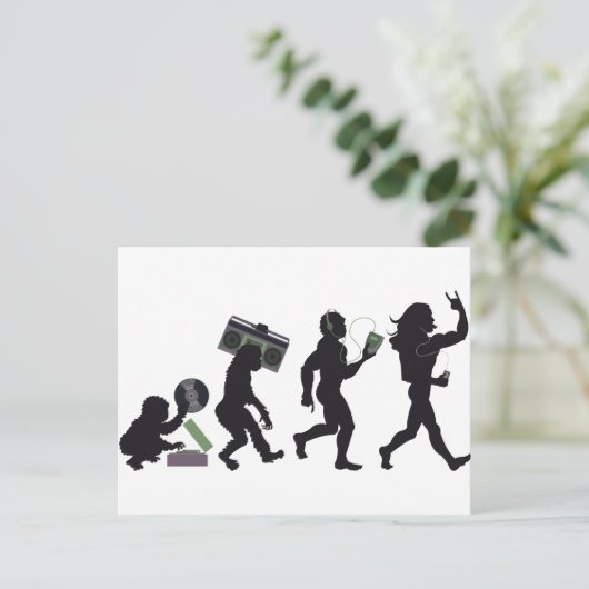 Music Evolution ポストカード (スタンド正面)