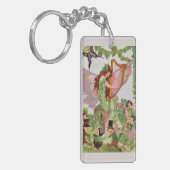 Music Faerie Playing Music キーホルダー (正面左)