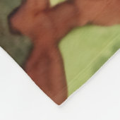 Music Faerie Playing Music フリースブランケット (角)