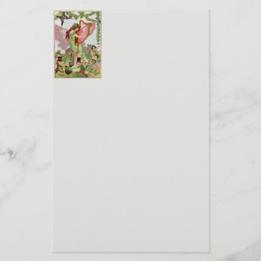 Music Faeryの遊音楽 便箋 (正面)