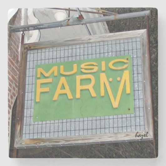 Music Farm、Charleston、South Carolina Coaster ストーンコースター (正面)