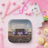 Music Fest ペーパープレート (パーティー)