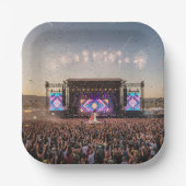 Music Fest ペーパープレート (正面)