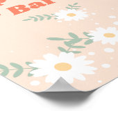 Music Festival Daisy Popcorn Bar Print ポスター (角)