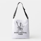 MUSIC FESTIVAL VIBES (PERSONALIZED) BAG クロスボディバッグ (裏面)