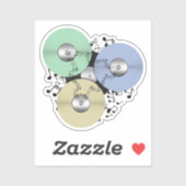 Music Flow Reel-to-Reel シール (シート)