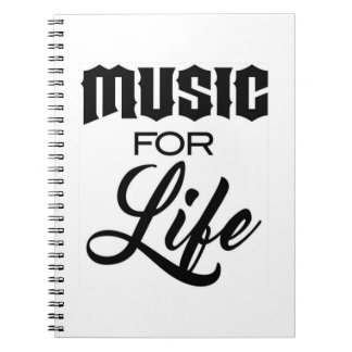 Music For Life Noteブック ノートブック