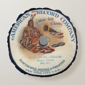 Music hath charms ラウンドクッション