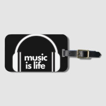 Music if Life 荷物タグ