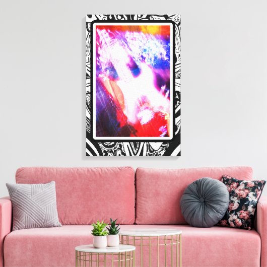 Music in Motion #2 キャンバスプリント (インサイチュ (リビング))