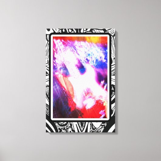 Music in Motion #2 キャンバスプリント (正面)