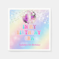 Music In My Music Era Birthday Party Napkins