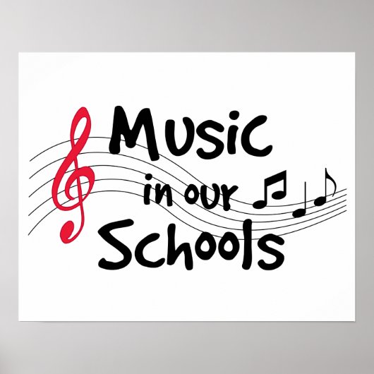 Music in Our Schools ポスター (正面)