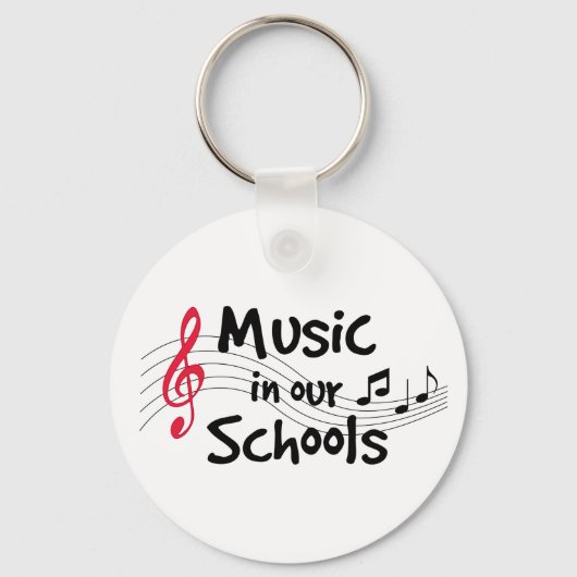 Music in Our Schools Keychain キーホルダー (正面)
