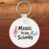 Music in Our Schools Keychain キーホルダー (正面)
