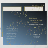 Music in the Airバー（ユダヤ教の）バル・ミツバープログラムカバー (正面/裏面)