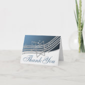 Music in the air Thank You Note カード (正面)