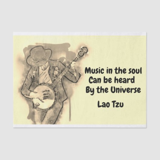 Music in the Soulティッシュペーパー 薄葉紙 (正面)