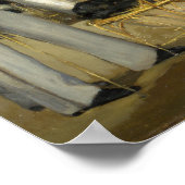 Music in the Tuileries Gardens by Manet - Poster ポスター (角)