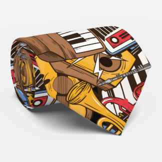 Music Instruments Jazz Neck Tie ネクタイ